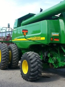 John Deere Farm Equipment After Detailing