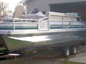 Pontoon Detailed By Buell's Onsite Detailing
